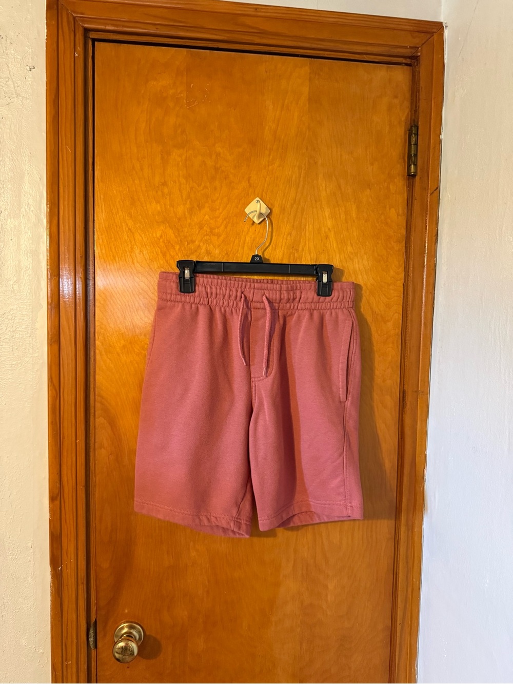 Goodfellow & Co Rose-Pink Athletic Elastic-Waist Shorts